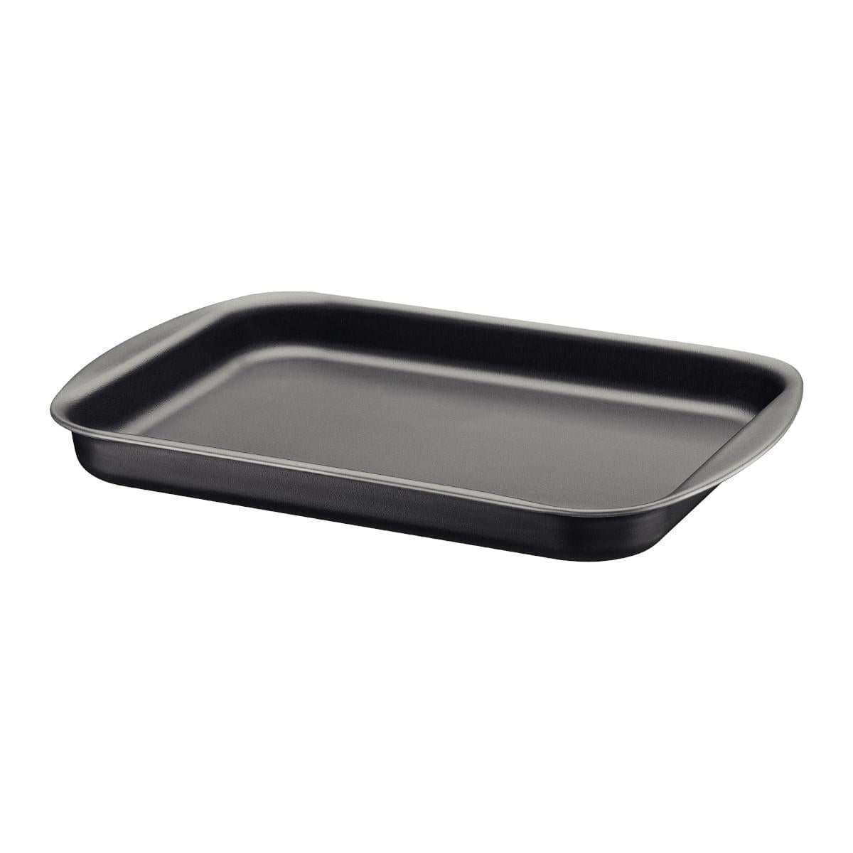 Assadeira Rasa Tramontina Grafite 34cm Antiaderente Starflon Max 2,9L